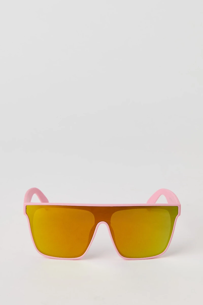 Lunettes de soleil carrées Shield