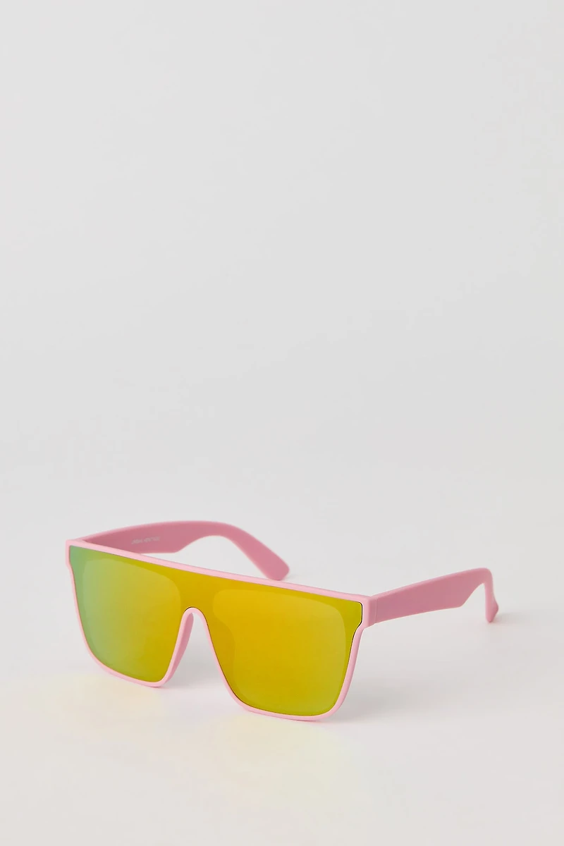 Lunettes de soleil carrées Shield