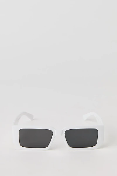 Lunettes de soleil rectangulaires