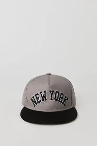 Casquette à ajustement arrière broderie City deux tons
