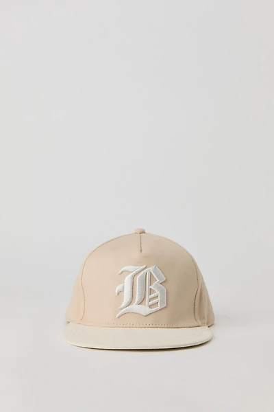 Boston Embroidered Snapback Hat