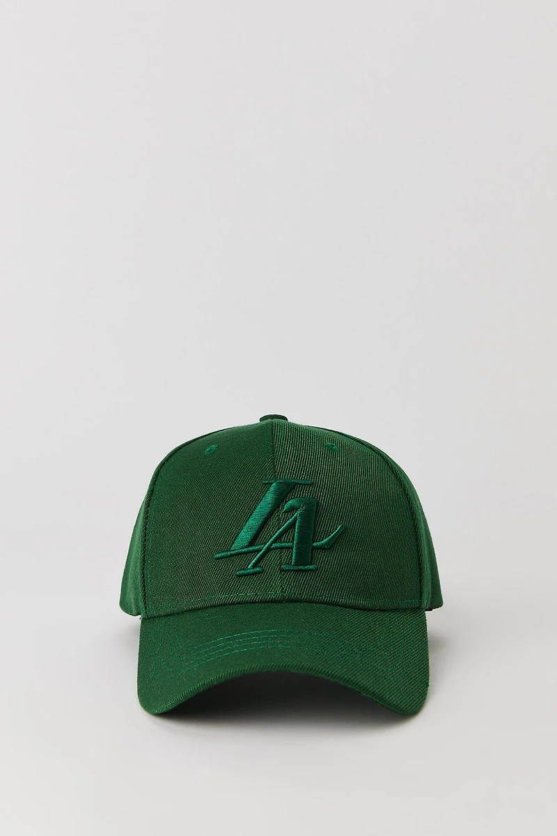 LA Embroidered Baseball Hat