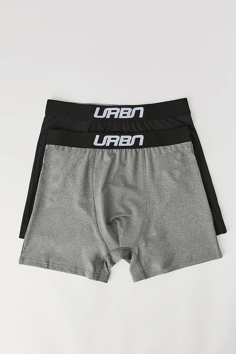 Solid Boxer Brief (2 Pack