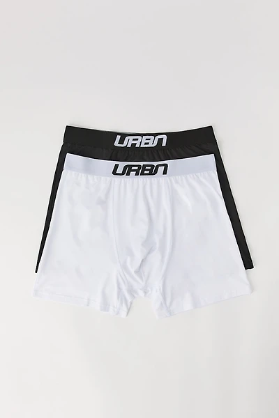 Caleçon boxeur uni (paquet de 2)