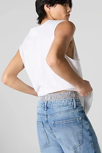 Short boxeur imprimé