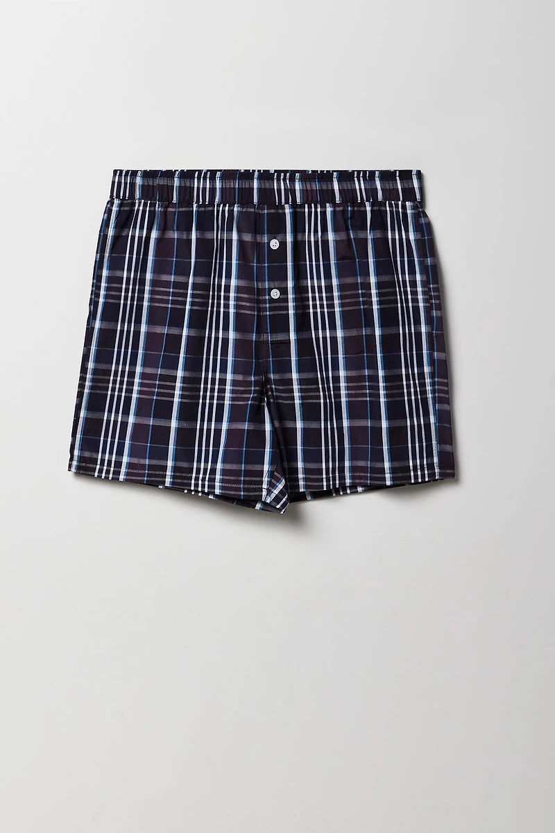 Short boxeur imprimé