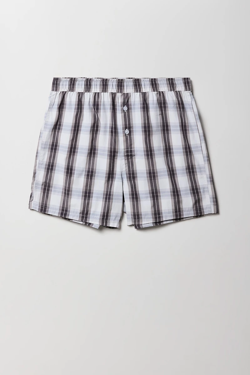 Short boxeur imprimé