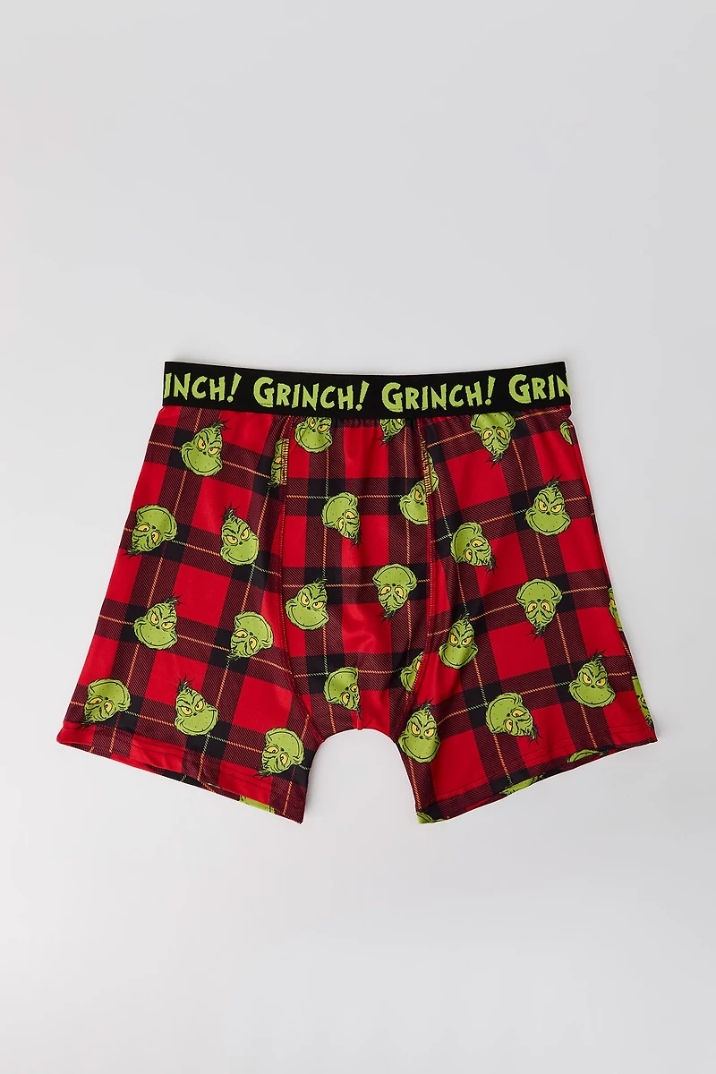 The Grinch Print Boxer Brief