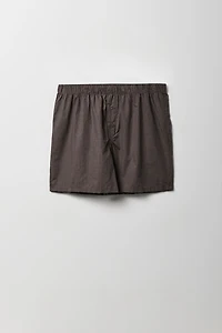 Short boxeur à carreaux
