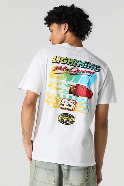 T-shirt à imprimé Lightning McQueen