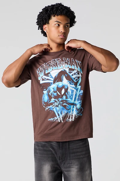 T-shirt à imprimé Spider-Man