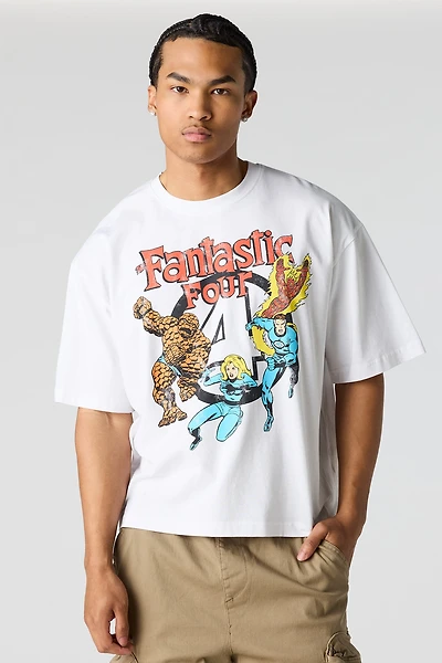 T-shirt à imprimé The Fantastic Four
