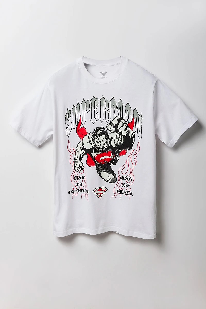 T-shirt à imprimé Superman