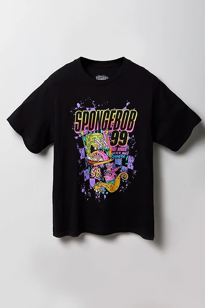 T-shirt à imprimé SpongeBob