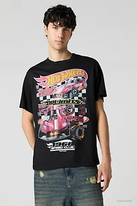 T-shirt à imprimé Hot Wheels