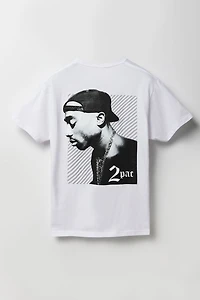 T-shirt ample à imprimé Tupac