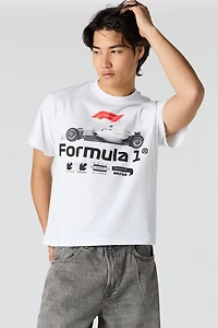 T-shirt à imprimé Formula 1