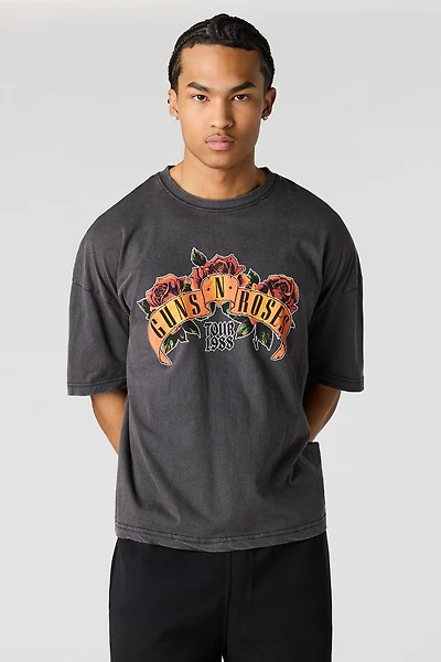 T-shirt à imprimé Guns N Roses