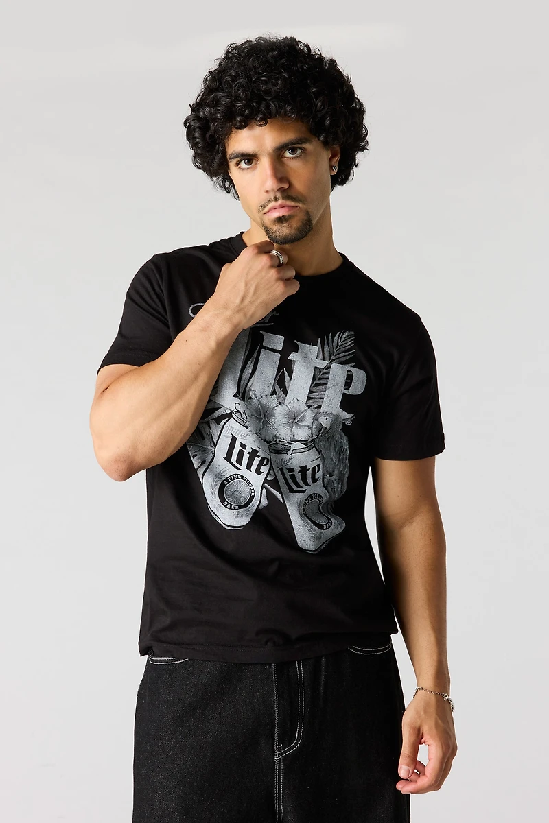 Miller Lite Graphic T-Shirt