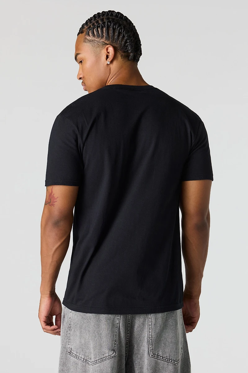 T-shirt à imprimé Tupac