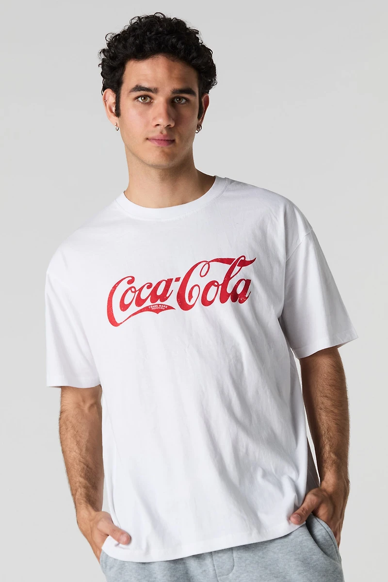 T-shirt ample à imprimé Coca-Cola
