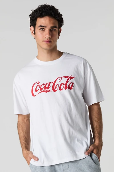 T-shirt ample à imprimé Coca-Cola