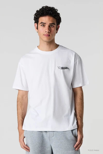 T-shirt ample à imprimé Hot Wheels