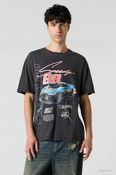T-shirt à imprimé Hot Wheels Speedy