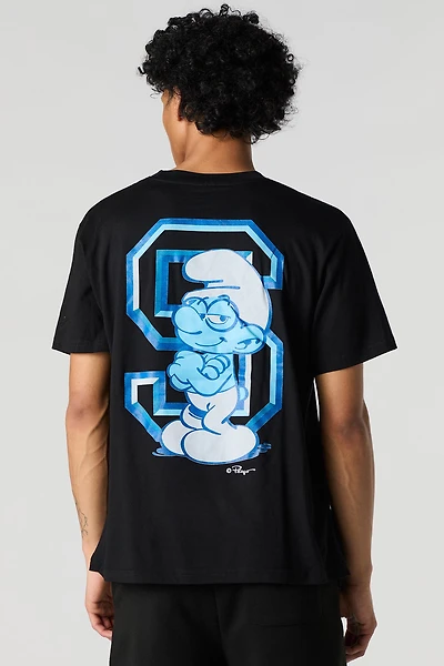 S Is For Smurf Graphic Boyfriend T-Shirt