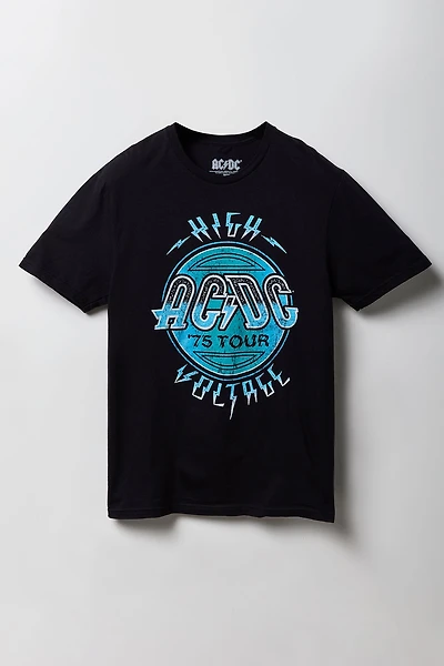 T-shirt à imprimé AC/DC