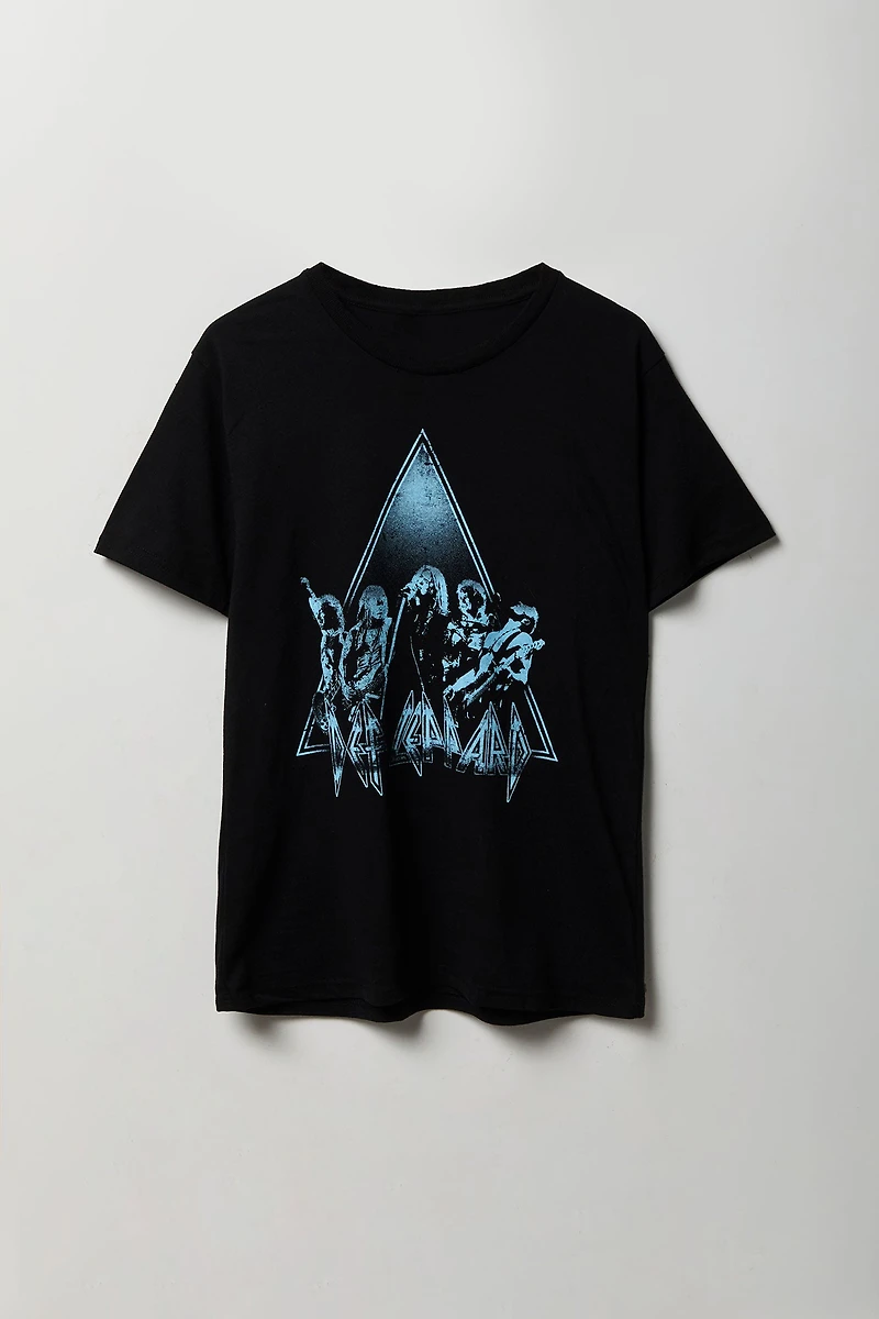 T-shirt à imprimé Def Leppard