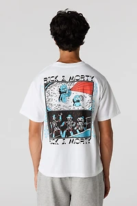 T-shirt à imprimé Rick & Morty