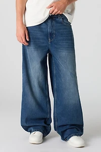 Wide Leg Dark Jean