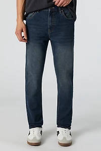 Jean mince extensible lavé noir
