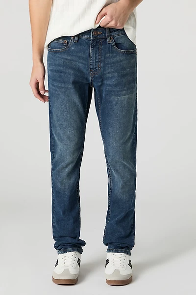 Dark Wash Stretch Denim Skinny Jean
