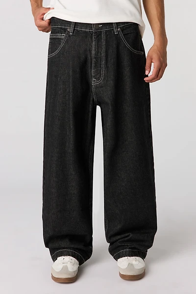 Super Baggy Black Rinse Jean
