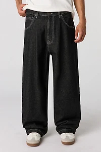 Super Baggy Black Rinse Jean