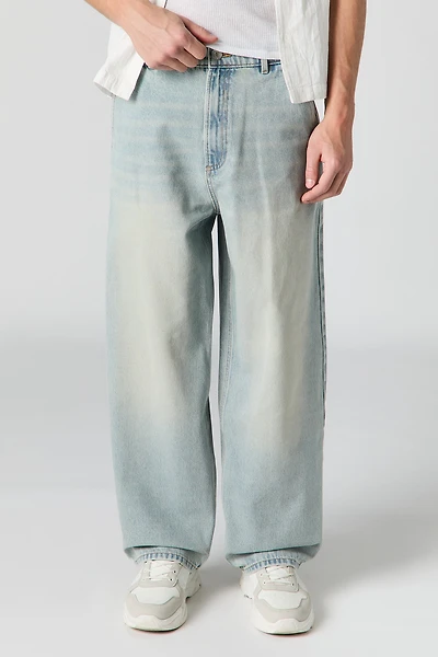 Vintage Light Wide Leg Skater Jean