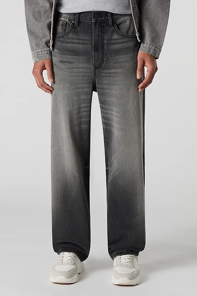 Baggy Washed Grey Jean