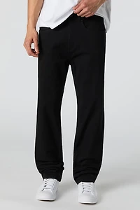 Black Straight Jean