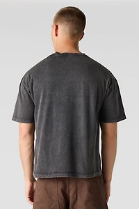 Limited Edition Embroidered Washed T-Shirt