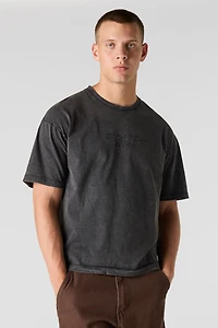 Limited Edition Embroidered Washed T-Shirt