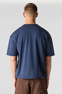 Limited Edition Embroidered Washed T-Shirt