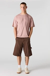 Limited Edition Embroidered Washed T-Shirt