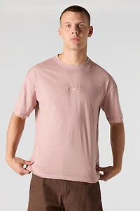 Limited Edition Embroidered Washed T-Shirt