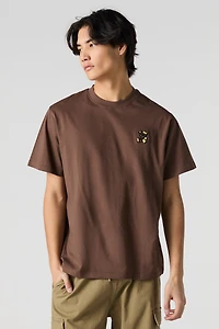 Embroidered Crewneck T-Shirt