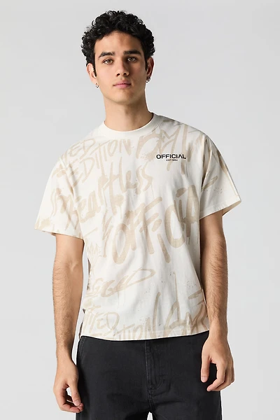 T-shirt à imprimé Official