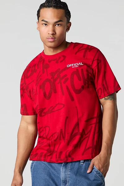 T-shirt à imprimé Official