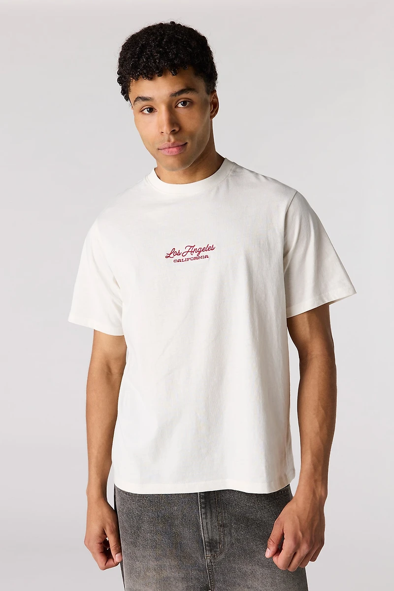 T-shirt avec motif brodé