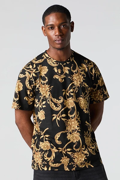 Floral Print T-Shirt